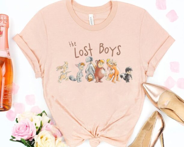 Disney The Lost Boy Shirt / Retro Peter Pan Neverland T-shirt / Walt Disney World / Disneyland Family Vacation Trip /