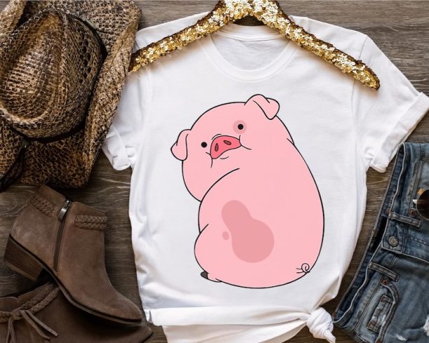 Cute Disney Channel Gravity Falls Waddles the Pig Shirt