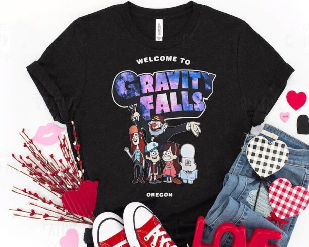 Welcome To Gravity Falls Oregon Shirt / Walt Disney World T-shirt / Disneyland Family Vacation Trip Outfit / Magic