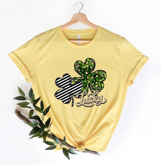 Lucky Shamrock Patrick Day Shirt, Lucky Shirt, Patrick Day Shirt, Shamrock Shirt, St Patrick Day Shirt, Irish Day Shirt