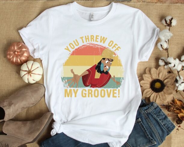 Disney Emperor's New Groove Kuzco Thrown Off Graphic T-shirt, Disneyland Trip Tee