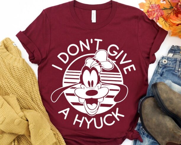Disney A Goofy Movie Goofy I Don't Give A Hyuck Retro T-shirt, Magic Kingdom Trip