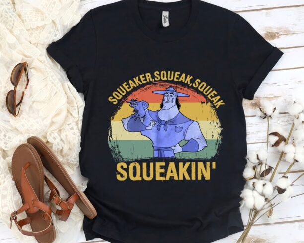 Retro Disney Emperor's New Groove Kronk Squeakin Squeaker T-shirt, Disney Trip