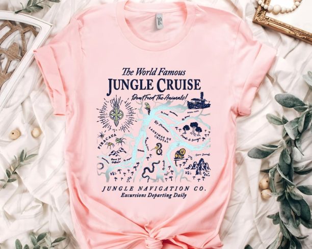 Disney Jungle Cruise World Famous Excursions Departing Daily Shirt