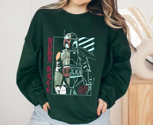 Star Wars Bounty Hunter Boba Fett Shirt / Retro Star Wars T-shirt / Galaxy's Edge Shirt / Disney World Tee / Disneyland