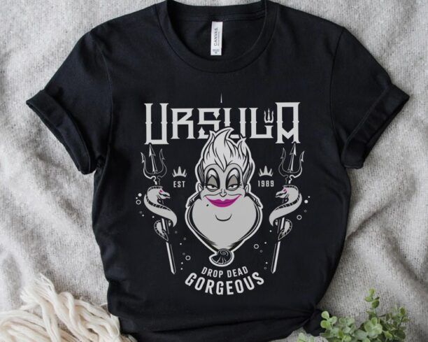 Disney The Little Mermaid Villains Ursula Drop Dead Gorgeous Shirt