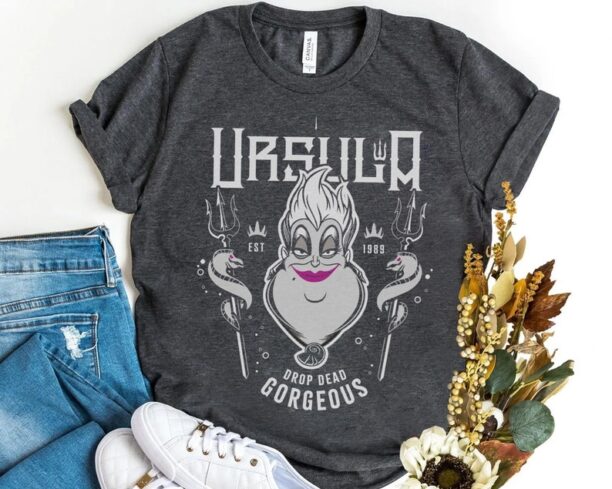 Disney The Little Mermaid Villains Ursula Drop Dead Gorgeous Shirt