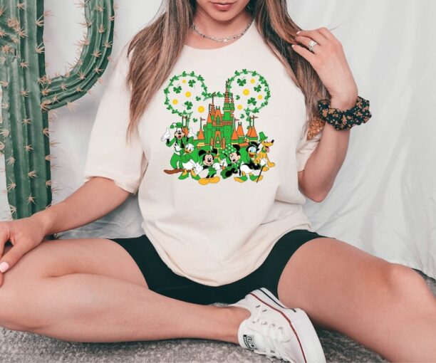 Mickey Minnie Patrick's Day Shirt, Disney St Patrick's Day Shirts, Patricks Day Disney Trip Shirt