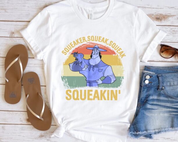 Retro Disney Emperor's New Groove Kronk Squeakin Squeaker T-shirt, Disney Trip