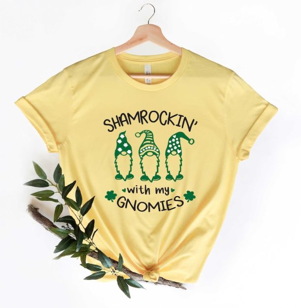 Lucky Shamrockin Gnomes Patrick Day Shirt, Lucky Shirt, Patrick Day Shirt, Shamrock Shirt, St Patrick Day Shirt