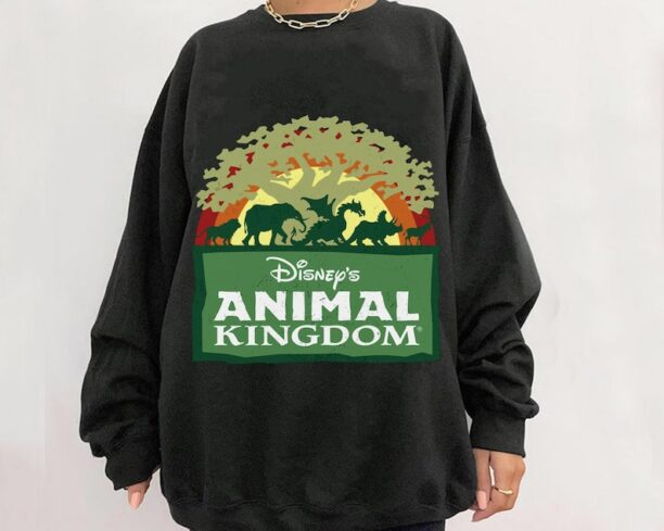 Retro Rainbow Animal Kingdom's Tree of Life Shirt / Disney Safari Tee / Walt Disney World T-shirt / Disneyland Parks