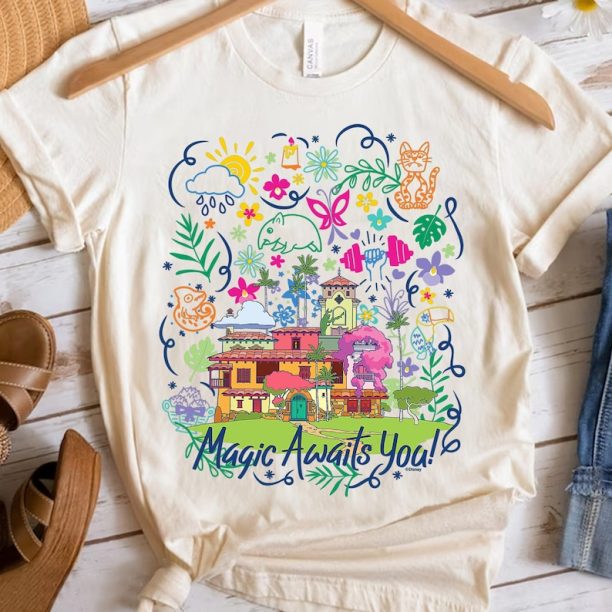 Disney Encanto House Magic Awaits you Casa Madrigal Shirt