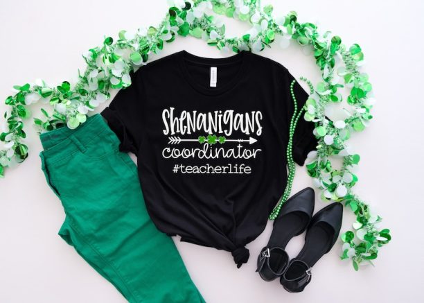 Shenanigans Coordinator Shirt, Teacher St Patricks Day Shirt, Teacher Saint Patrick Day Shirt, St Pattys Day Shirt