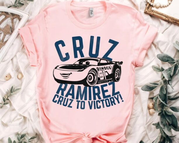 Disney Pixar Cars 3 Cruz Ramirez To Victory Shirt