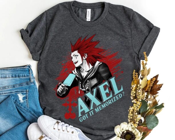 Disney Kingdom Hearts Axel Got It Memorized T-shirt