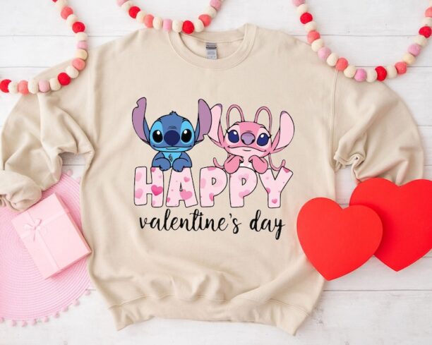 Stitch Shirt, Disney Valentines Day Shirt, Stich Valentine Gift, Best Gift For Her, Love Stitch Shirt, Stitch Gift