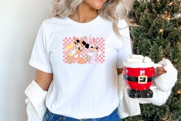 Easter Disney Mouse Shirt, Minnie Easter shirt, Mickey Easter Ears Shirt, Easter Shirt,Disney Easter Eggs Shirt