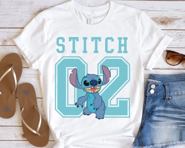 Disney Lilo and Stitch 02 Collegiate Retro Shirt