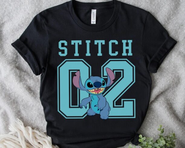 Disney Lilo and Stitch 02 Collegiate Retro Shirt