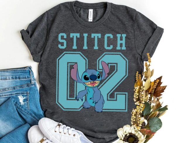 Disney Lilo and Stitch 02 Collegiate Retro Shirt