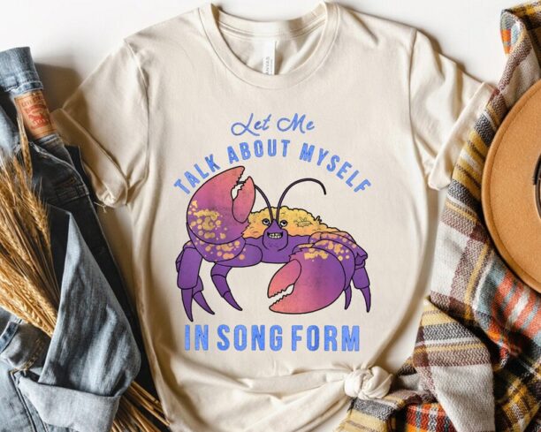 Disney Moana Let Me Talk About Myself In Song Form Tamatoa Shirt