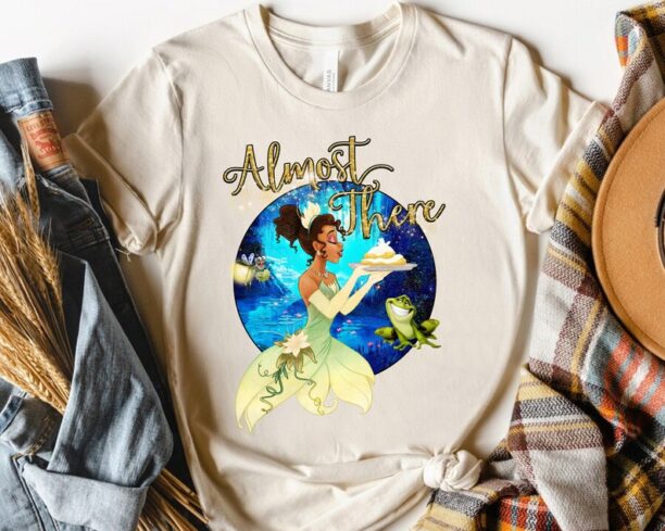 Disney The Princess and the Frog Tiana Almost There Retro Shirt