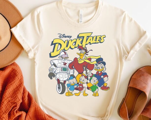 Disney DuckTales Characters Group Shot Shirt