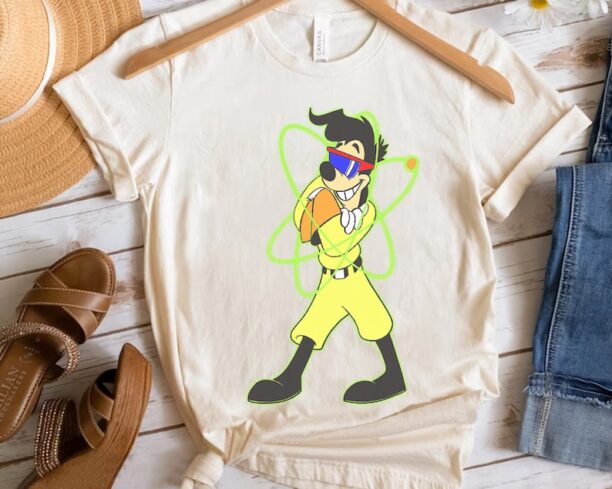 Disney A Goofy Movie Powerline Retro 90s Portrait Shirt