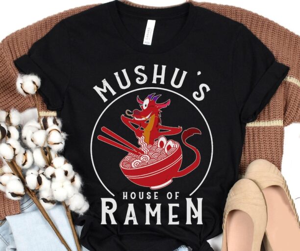 Retro Mushu's House Of Ramen Shirt / Mushu Dragon Mulan Disney T-shirt / Magic Kingdom Park / Walt Disney World /