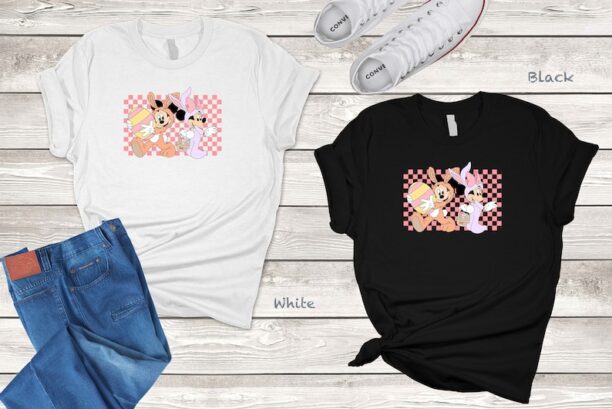 Easter Disney Mouse Shirt, Minnie Easter shirt, Mickey Easter Ears Shirt, Easter Shirt,Disney Easter Eggs Shirt