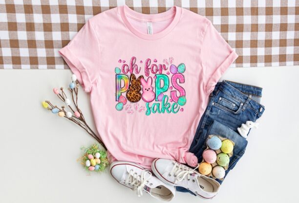 Oh For Peeps Sake Easter,Happy Easter Shirt,Womens Easter Shirt, Easter Day, Cute Easter Shirt ,Easter Family Shirt