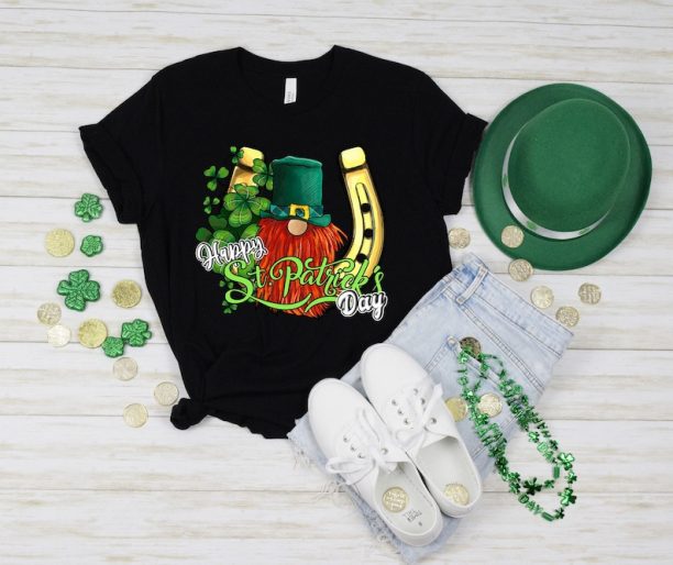 Happy Patrick Day Gnome Patty's Day Shirt, Lucky Shirt, Patrick Day Shirt, Shamrock Shirt, St Patrick Day Shirt