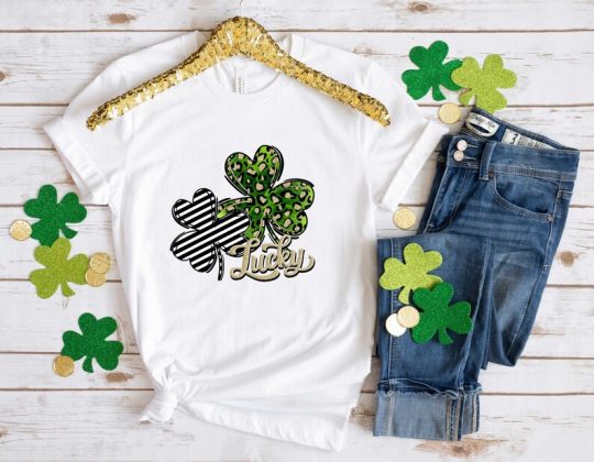 Lucky Shamrock Patrick Day Shirt, Lucky Shirt, Patrick Day Shirt, Shamrock Shirt, St Patrick Day Shirt, Irish Day Shirt