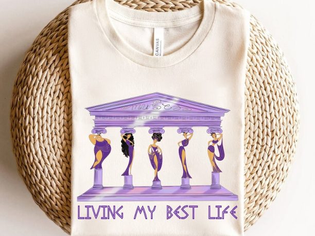 Disney Hercules Diva The Muses Living My Best Life Retro Shirt