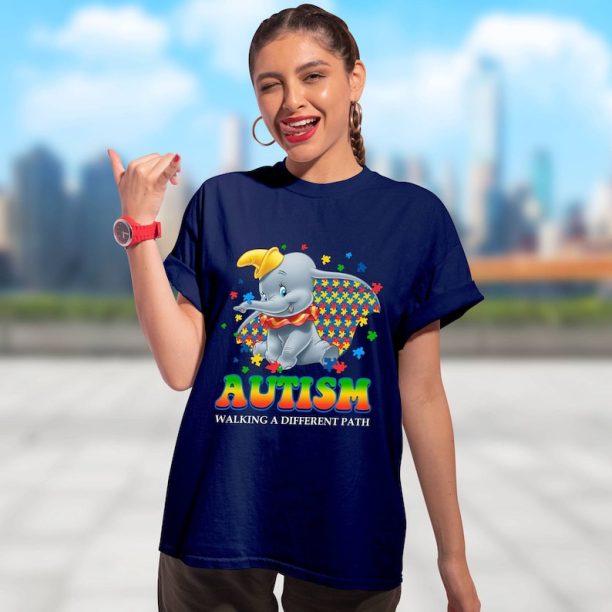 Autism Awareness Shirt | Dumbo Autism | Autism Shirt | We Wear Blue For Autism | Autism Awareness