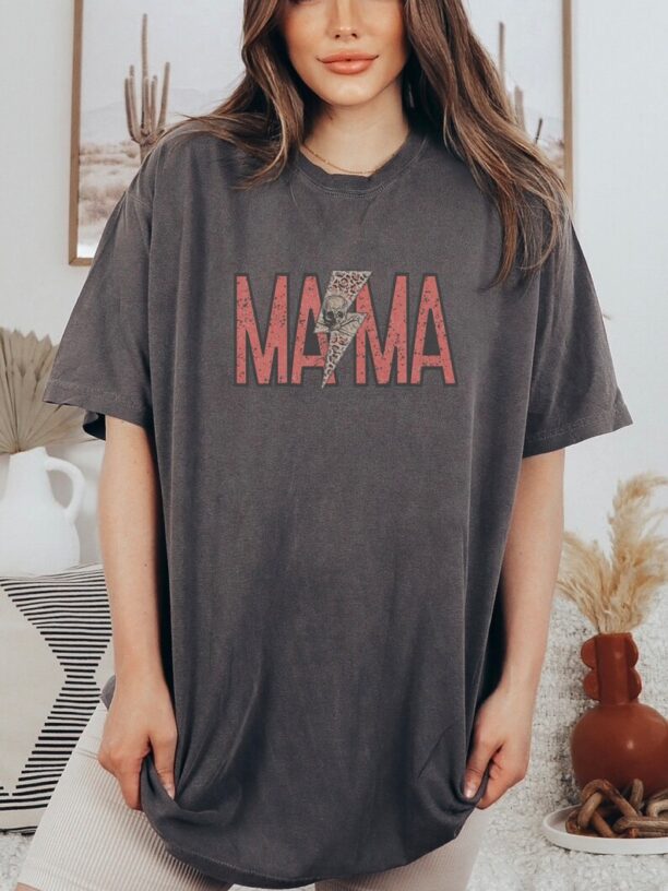 Punk Mama T-Shirt, Mama, Vintage Style, Retro Style, Band T-Shirt, Comfort Colors, Mothers Day, Mothers Day Gift