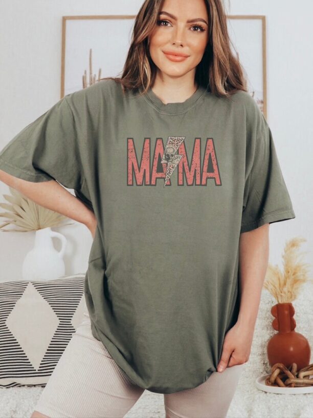 Punk Mama T-Shirt, Mama, Vintage Style, Retro Style, Band T-Shirt, Comfort Colors, Mothers Day, Mothers Day Gift