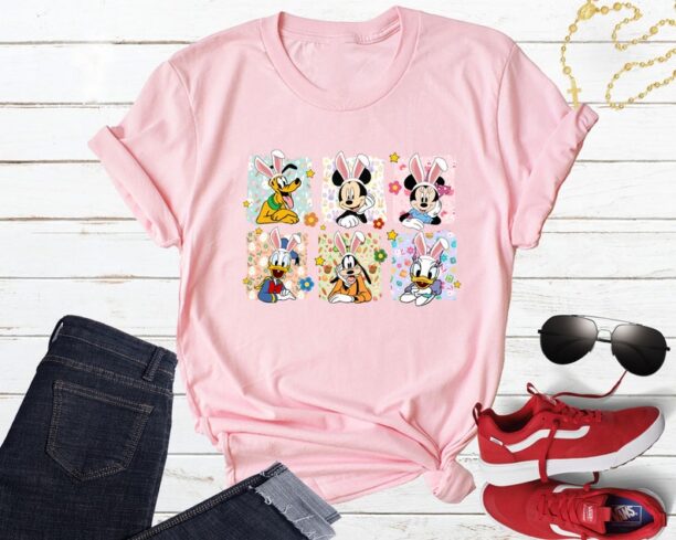 Disney Easter Shirt, Mickey And Friends Easter Shirt, Mickey Easter Shirt, Minnie Easter Shirt, Disney Bunny Shirt