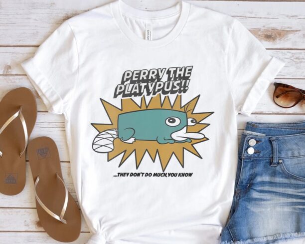 Disney Phineas And Ferb Perry The Platypus Retro Shirt