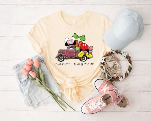 Mickey Easter Shirt, Disney Easter Shirt, Disneyland Easter 2023 Shirt, Mickey And Friends Easter Shirt