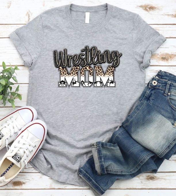 Wrestling Mom Shirt, Mom Shirt, Mom Gift, Mom Sweatshirt, Mothers Day Shirt, Mothers Day Gift, Mom and Baby