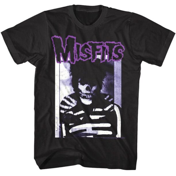 Misfits Skeleton Collections 1 Men's T-Shirt Song Punk Rock Band Concert Tour