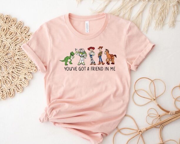 You've Got A Friend In Me Toy Story Shirt, Toy story shirt, toy story, toy story t shirt, disney shirt