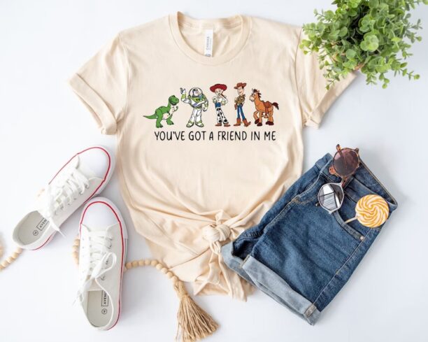 You've Got A Friend In Me Toy Story Shirt, Toy story shirt, toy story, toy story t shirt, disney shirt