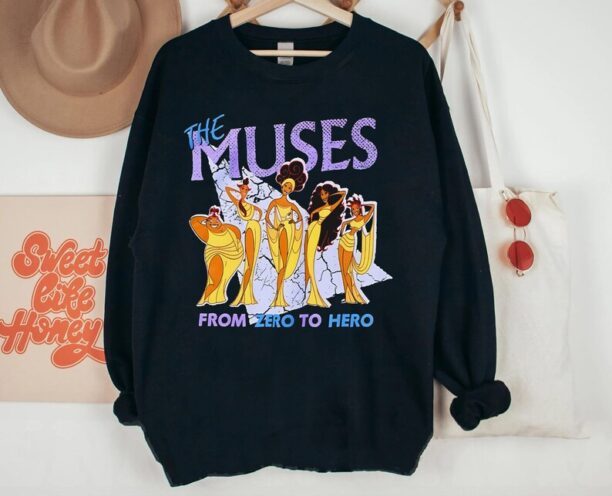 The Muses Zero To Hero Shirt / Disney Hercules T-shirt / Walt Disney World / Disneyland Trip Outfits / Magic Kingdom /