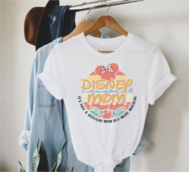 Disney Mom Disneyland Mom Like a Regular Mom But More Magical Shirt, Disney Mother's Day Shirt