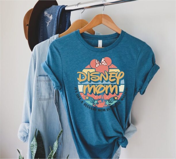 Disney Mom Disneyland Mom Like a Regular Mom But More Magical Shirt, Disney Mother's Day Shirt