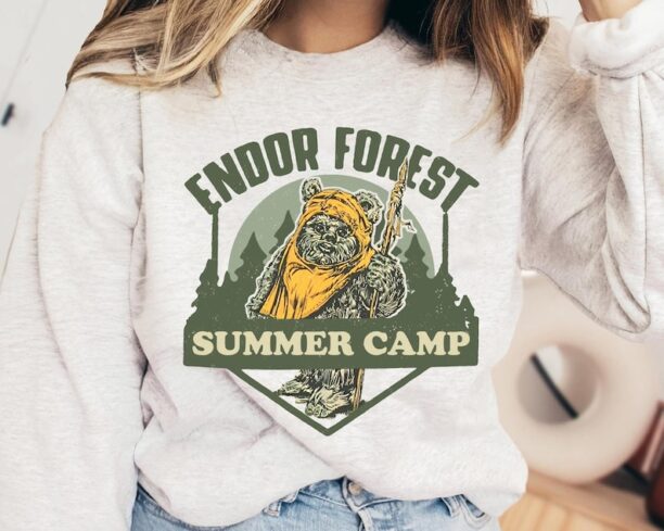 Star Wars Ewok Endor Forest Summer Camp Shirt/ Star Wars Celebration / May the 4th Be With You / Galaxy's Edge / Star