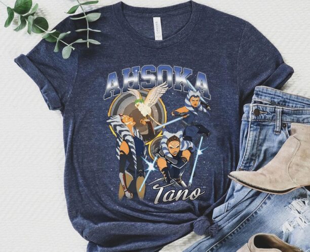 Retro Star Wars Ahsoka Tano Shirt / Star Wars Day / Star Wars Celebration / May The 4th Be With You / Galaxy's Edge /