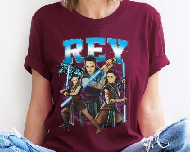 Retro Star Wars Skywalker Rey Shirt / Star Wars Celebration / May The 4th Be With You / Galaxy's Edge / Star Wars